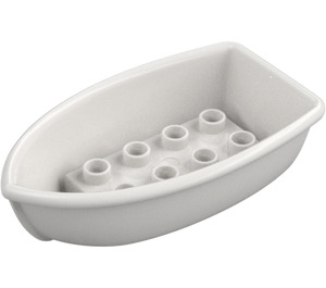 Duplo White Boat 4 x 7 (13535)