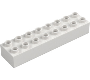 Duplo Wit Steen 2 x 8 (4199)