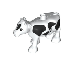 Duplo White Cow with Black Patches (37184)