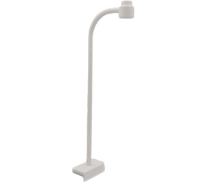 Duplo White Curved Rod with 2 x 1 Base (42083)