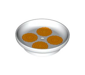 Duplo White Dish with Pancakes (31333 / 101541)