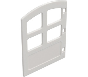 Duplo White Door with Larger Bottom Windows (67872)