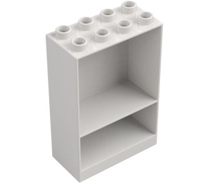 Duplo Blanco Marco 4 x 2 x 5 con Shelf (27395)