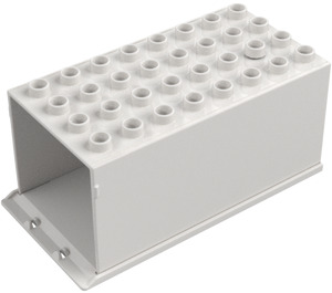 Duplo hvid Politi Beholder (89200)