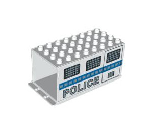 Duplo White Police Container (89200)
