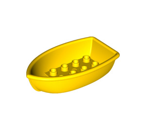 Duplo Yellow Boat 4 x 7 (13535)