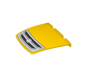 Duplo Yellow Bonnet 4 x 3 with Grille (85355 / 85939)