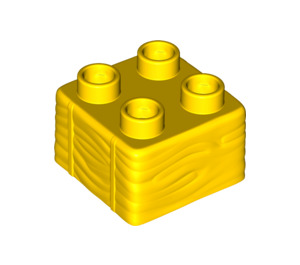 Duplo Yellow Brick 2 x 2 Hay (69716)