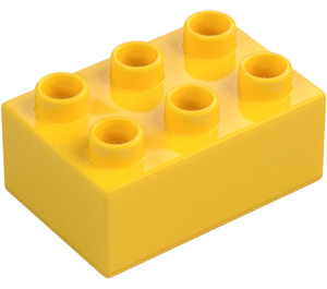 Duplo Amarillo Ladrillo 2 x 3 (87084)