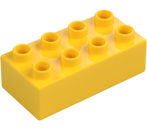 Duplo Żółty Cegła 2 x 4 (3011 / 31459)