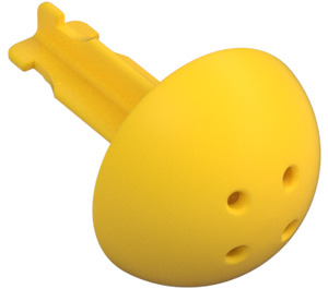 Duplo Yellow Canon Ball with 4 Holes in Top (54043)