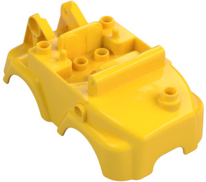 Duplo Jaune Voiture Châssis 6 x 10 x 3.5 Haut (67321)