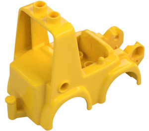 Duplo Yellow Chassis 4 x 8 x 4 1/2 (67322)