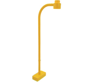 Duplo Yellow Curved Rod with 2 x 1 Base (42083)