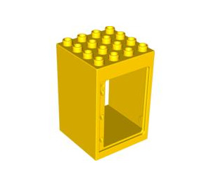 Duplo Jaune Porte 4 x 4 x 5 (6360)