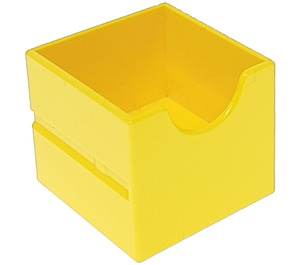 Duplo Yellow Drawer with Cut Out (6471)