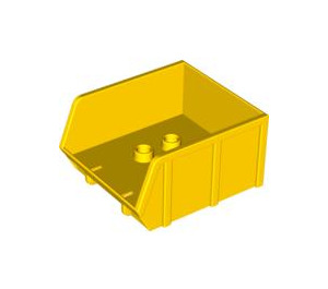 Duplo Yellow Dump Body 4 x 4 x 2 without Cutout (31088)