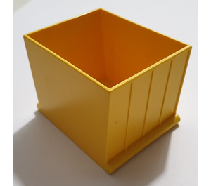 Duplo Gelb Dump Körper for Rahmen 4 x 4 (31303)