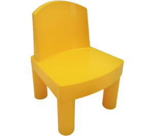 Duplo Geel Figuur Chair (31313)