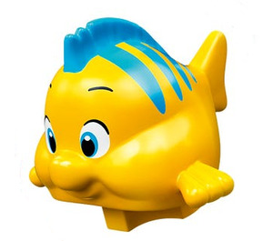 Duplo Yellow Fish - Flounder (11695 / 68380)