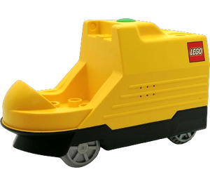 Duplo Yellow Intelli-Train Locomotive Trainbase