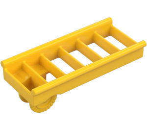 Duplo Yellow Ladder 2 x 6 with B-connector (19663)