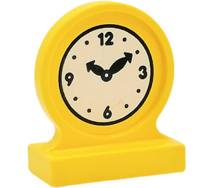 Duplo Yellow Mirror with Clock Face (4909)