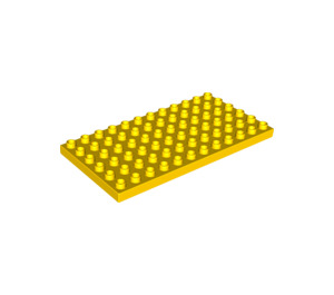 Duplo Yellow Plate 6 x 12 (4196 / 18921)