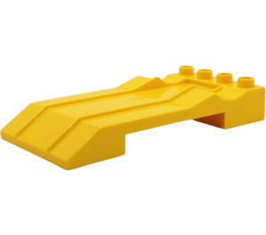 Duplo Yellow Ramp 4 x 8 (43066)