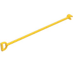 Duplo Amarillo Acanalado Hose12L con Asa y Clip (25981)