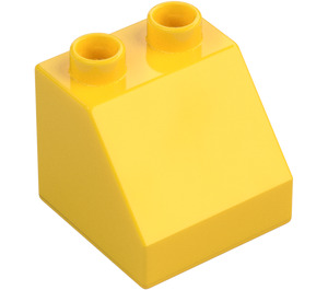 Duplo Yellow Slope 2 x 2 x 1.5 (45°) (6474 / 67199)