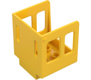 Duplo Amarillo Steam Motor Cabin (Más nuevo, más pequeño) (92453)