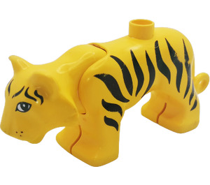 Duplo Amarillo Tigre con Movable Cabeza (74657)