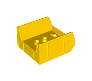 Duplo Yellow Tipper Bucket with Cutout (14094)