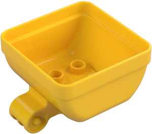 Duplo Yellow Tipper Truck Box 4 x 4 x 2 (35960)