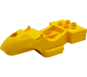 Duplo Yellow Toolo Car Body (31381)