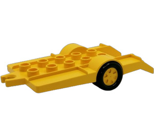 Duplo Geel Aanhangwagen (2320 / 74756)