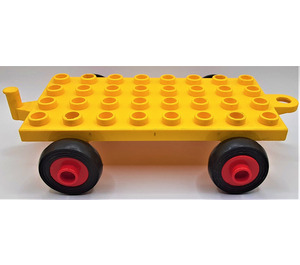 Duplo Yellow Vehicle Base