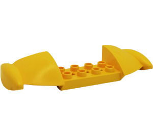 Duplo Yellow Wing with Screw (86593)
