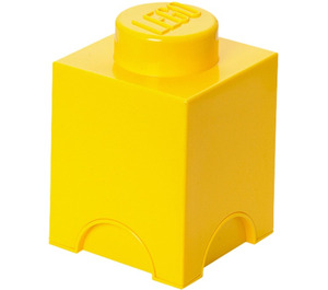 LEGO 1 stud Yellow Storage Brick (5004898)