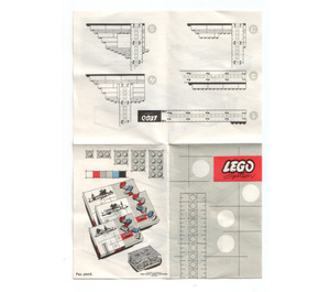 LEGO 1 x 1 and 1 x 2 Plates (architectural hobby und modelbau version) 521-9 Instrukcje