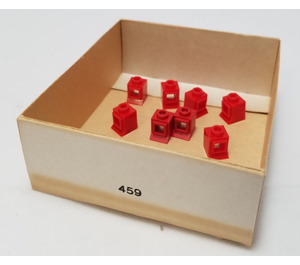 LEGO 1 x 1 x 1 Fenster, rot Oder Weiß 459