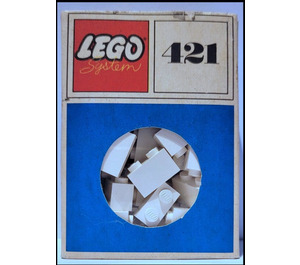 LEGO 1 x 2 Bricks Set 421-1