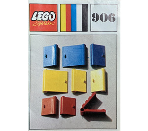 LEGO 12 doors and 5 hinges Set 906 Instructions