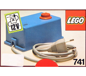 LEGO 12 V Transformer 220V TYPE II Set 741