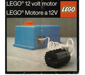 LEGO 12 Volt Motor Set 880 Instructions