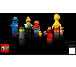 LEGO 123 Sesame Street 21324 Instruktioner