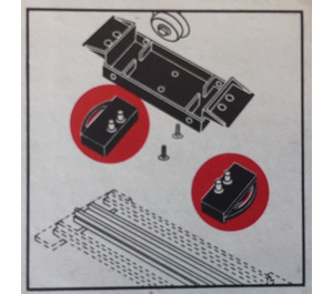 LEGO 12V Sleeper (Track) Contacts 704-1