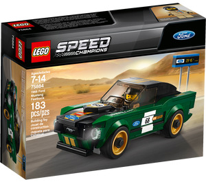 LEGO 1968 Ford Mustang Fastback Set 75884 Packaging