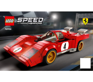 LEGO 1970 Ferrari 512 M 76906 Инструкции